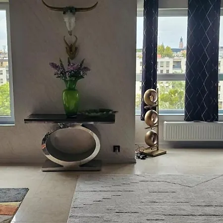 Luxury Penthouse Near Centre Of Lägenhet Wrocław